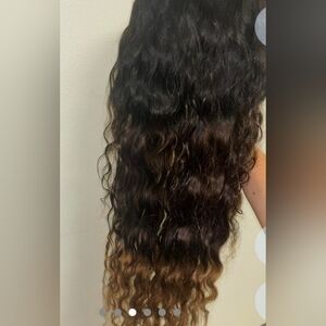 Love Deep Wave Hair Extension in Natural Black